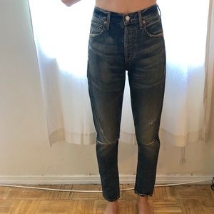 Citizens Vintage High Rise Classic Crop Jeans